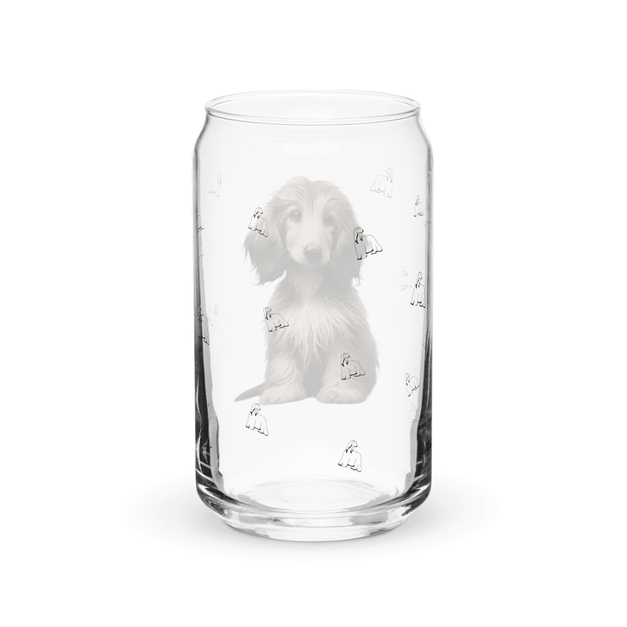 Afghan hound Dream Can-Shaped Glass product image (38)