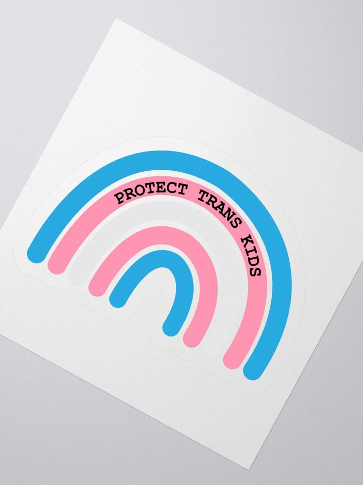 Protect Trans Kids Sticker product image (2)