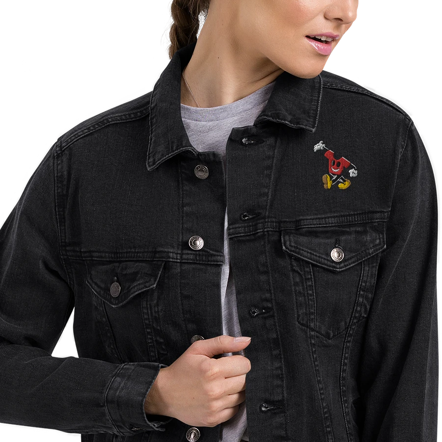 Cheerful 'T' Character Denim Jacket product image (21)