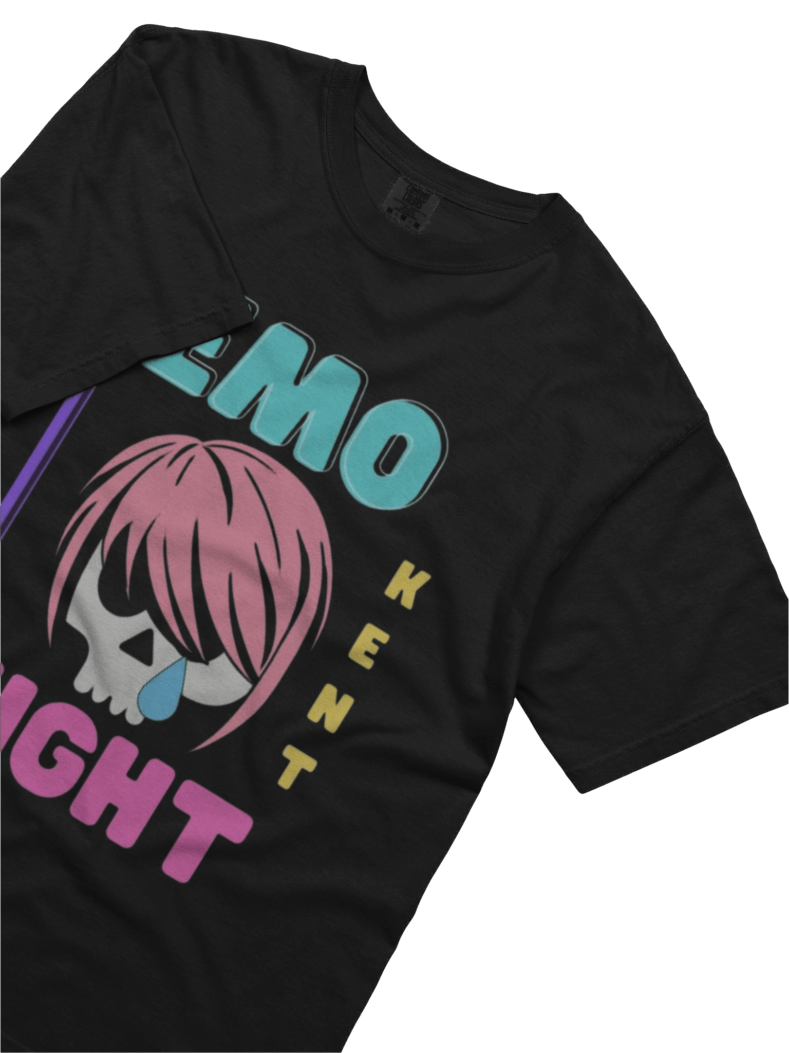 Emo Night Kent Sad Skull Shirt product image (5)