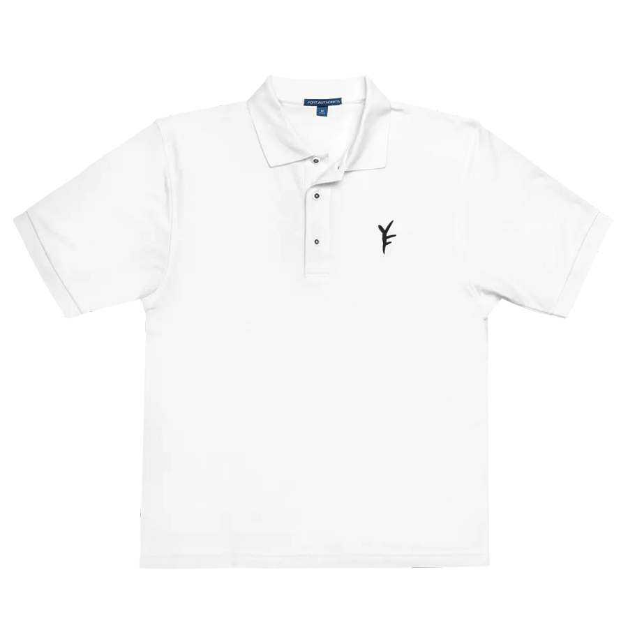 YF White Polo T-Shirt product image (5)