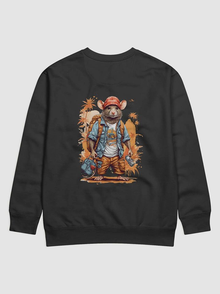 Whimsical Wanderer Rat Sweatshirt product image (11)