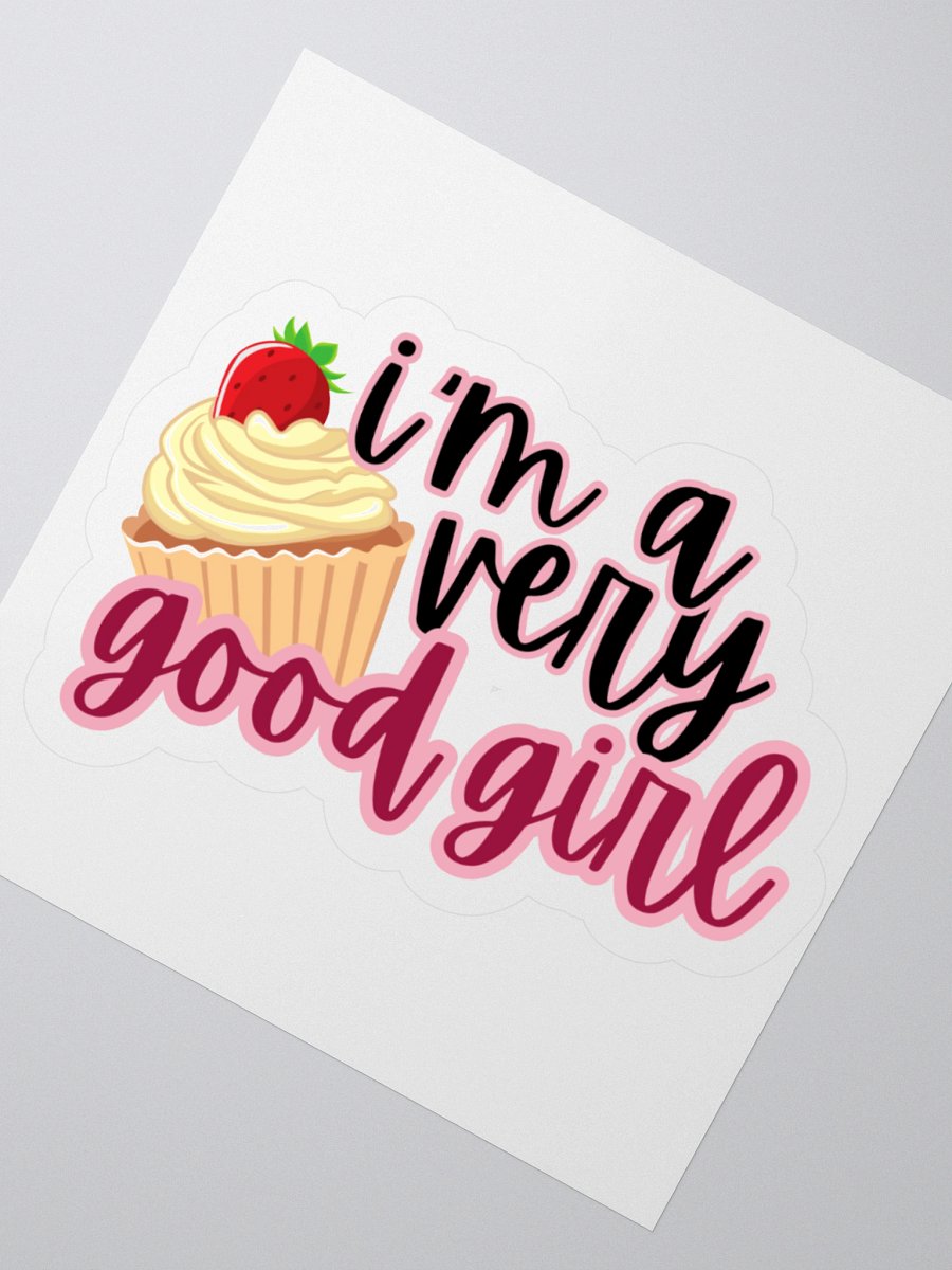 Good Girl Sticker (3″ × 3″) product image (2)