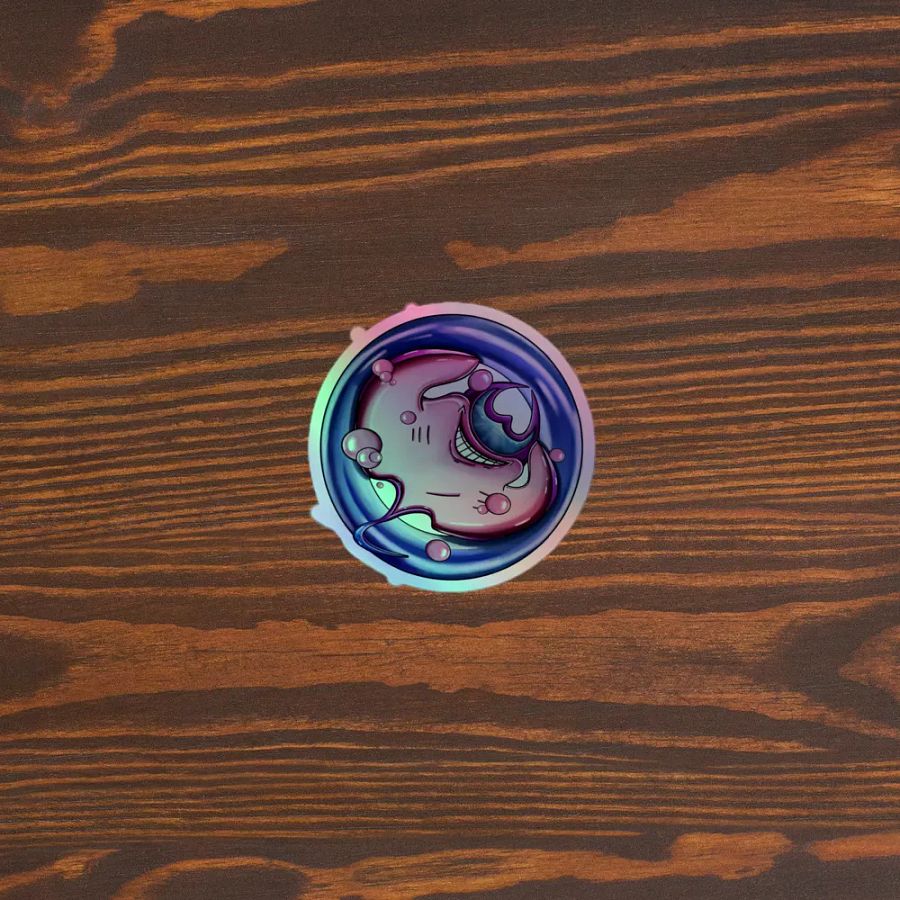 Luna's Whimsical Holographic Sticker Sheet product image (5)