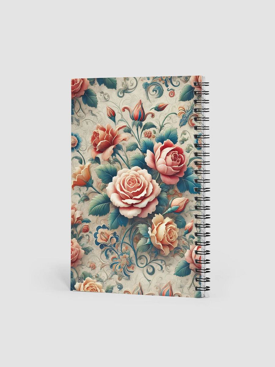 Royal Floral Spiral Notebook product image (2)
