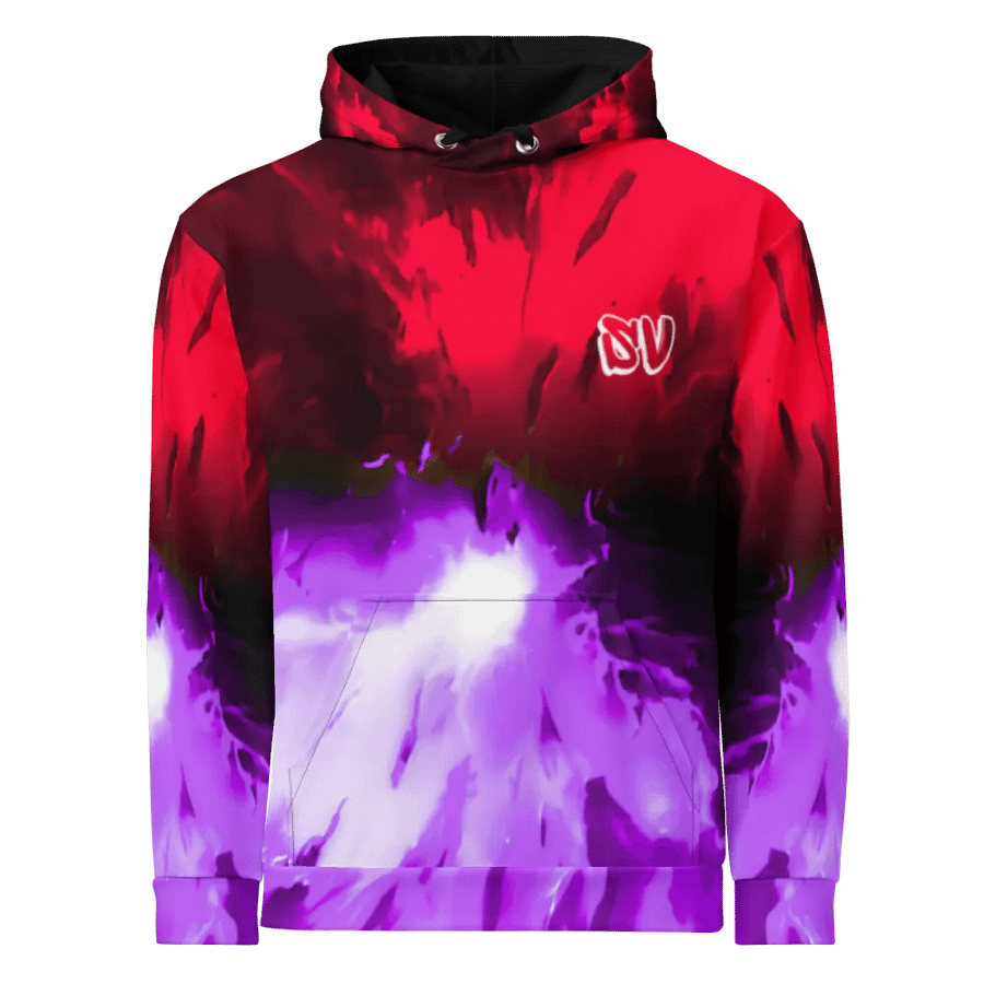 STRAIGHT VIBIN NEON COLOR FADE STYLE ITACHI V SASUKE HOODIE product image (1)