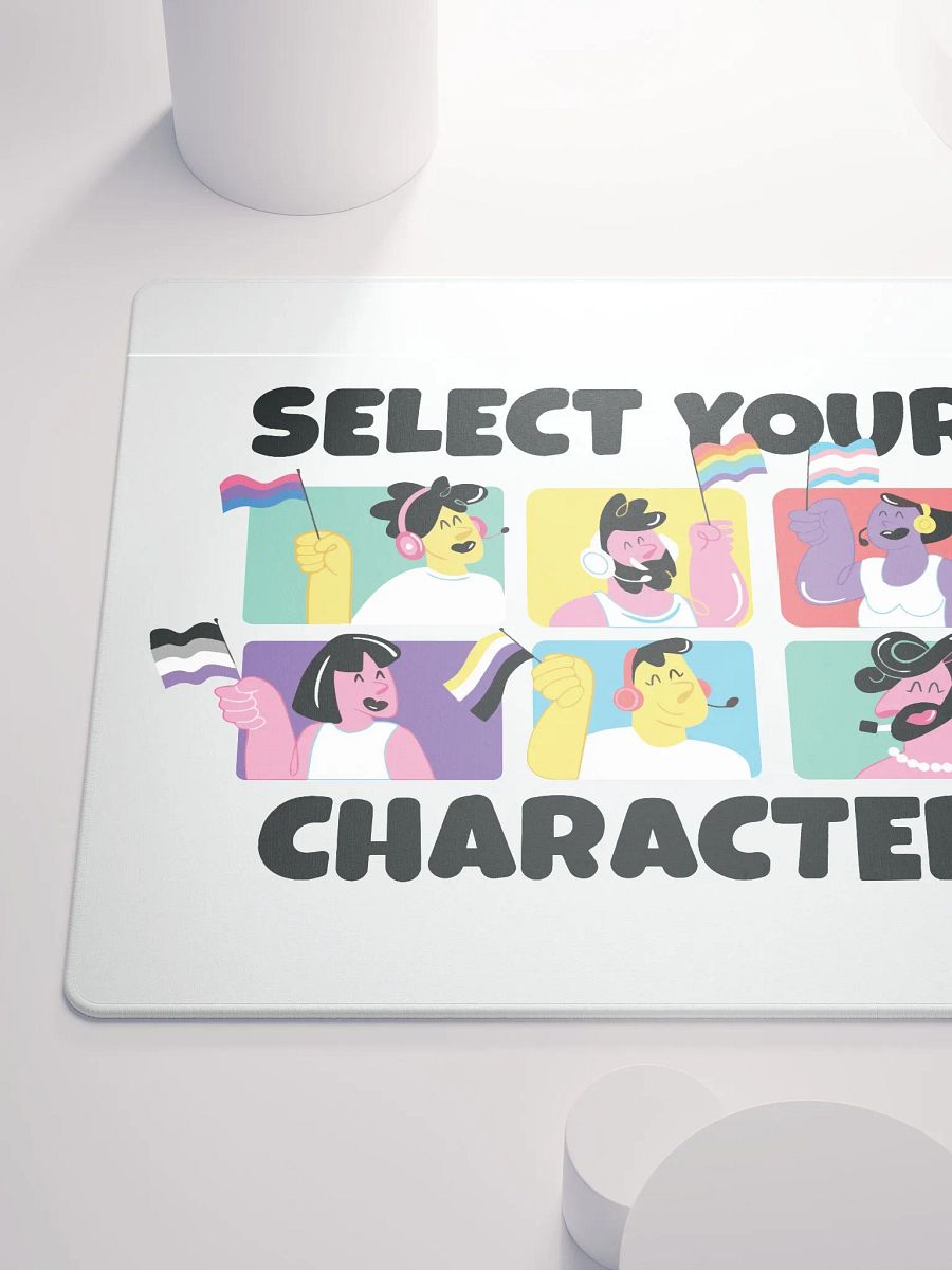 Select Your Character Mouse Pad 1 product image (6)