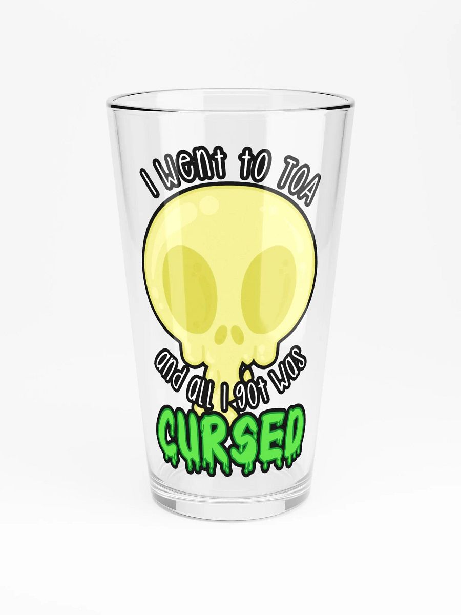 All I Got Was Cursed - Rogue - Pint Glass product image (3)
