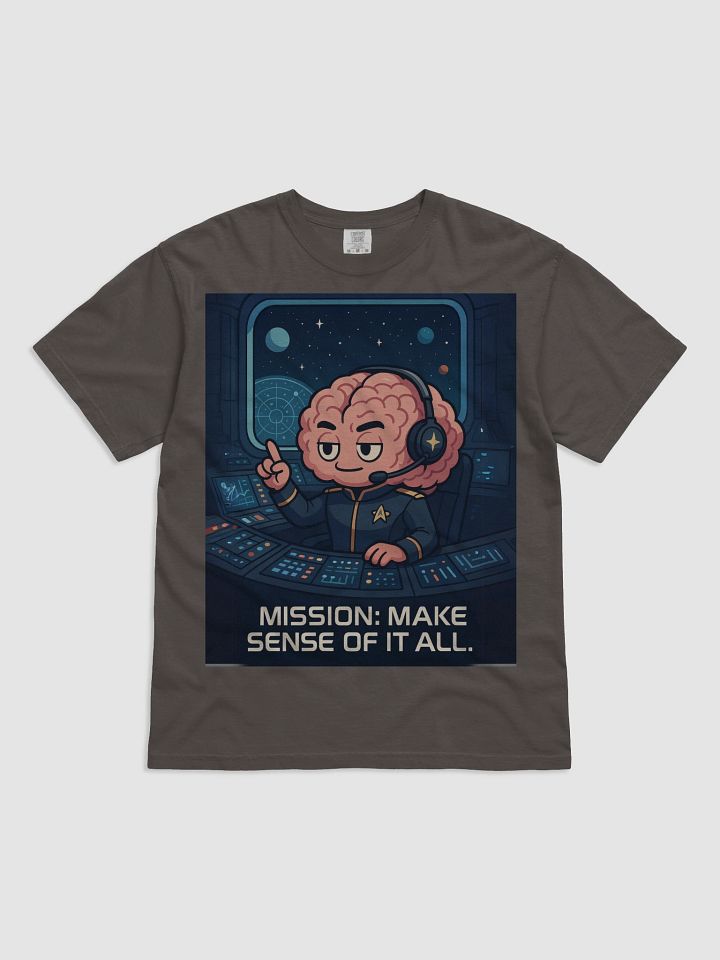 Mission: Make Sense Of It All - Space Explorer Heavyweight T-Shirt product image (1)