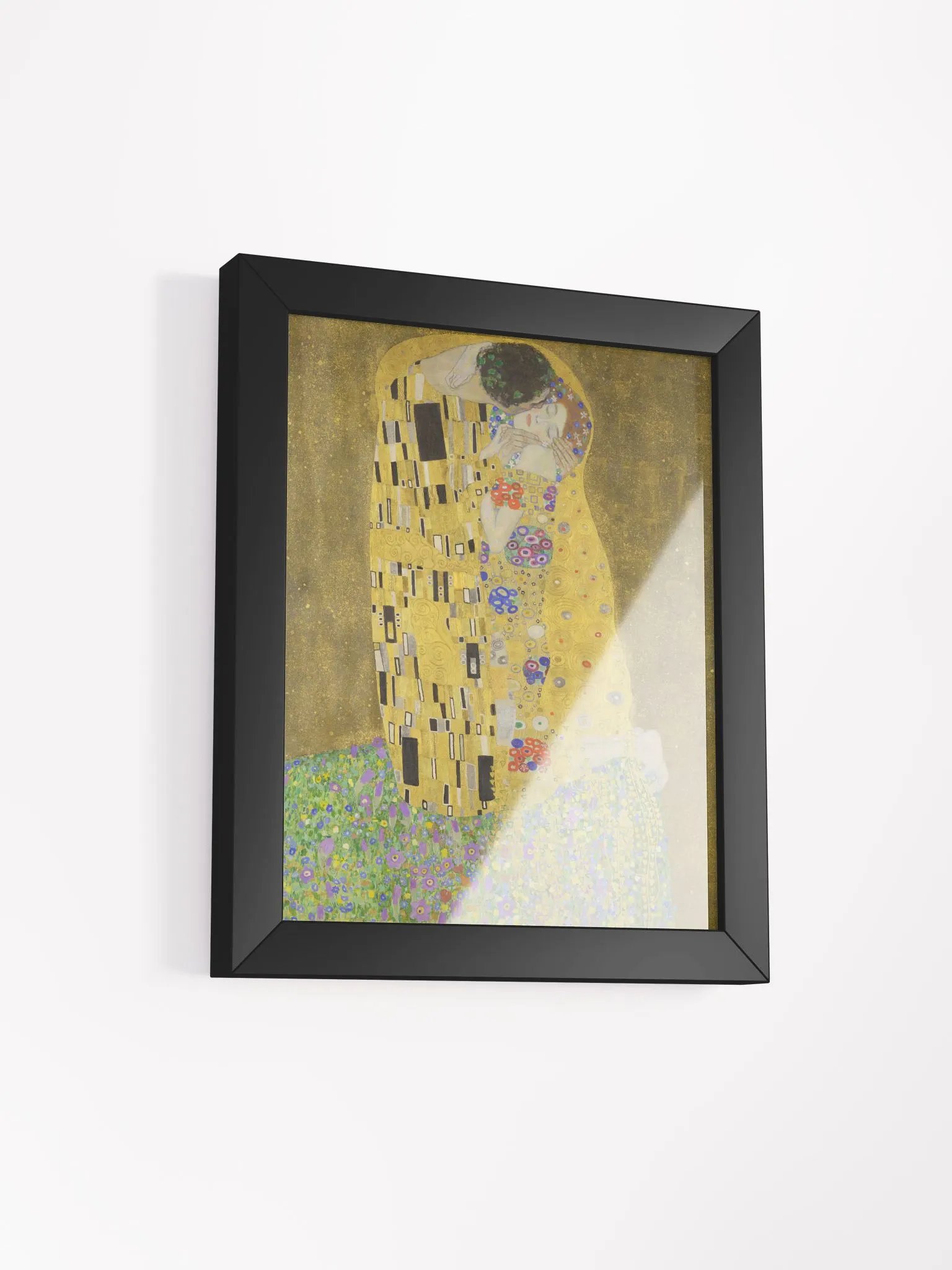 ''The Kiss'' by Gustav Klimt Framed Poster (Sizes Avail.) product image (1)