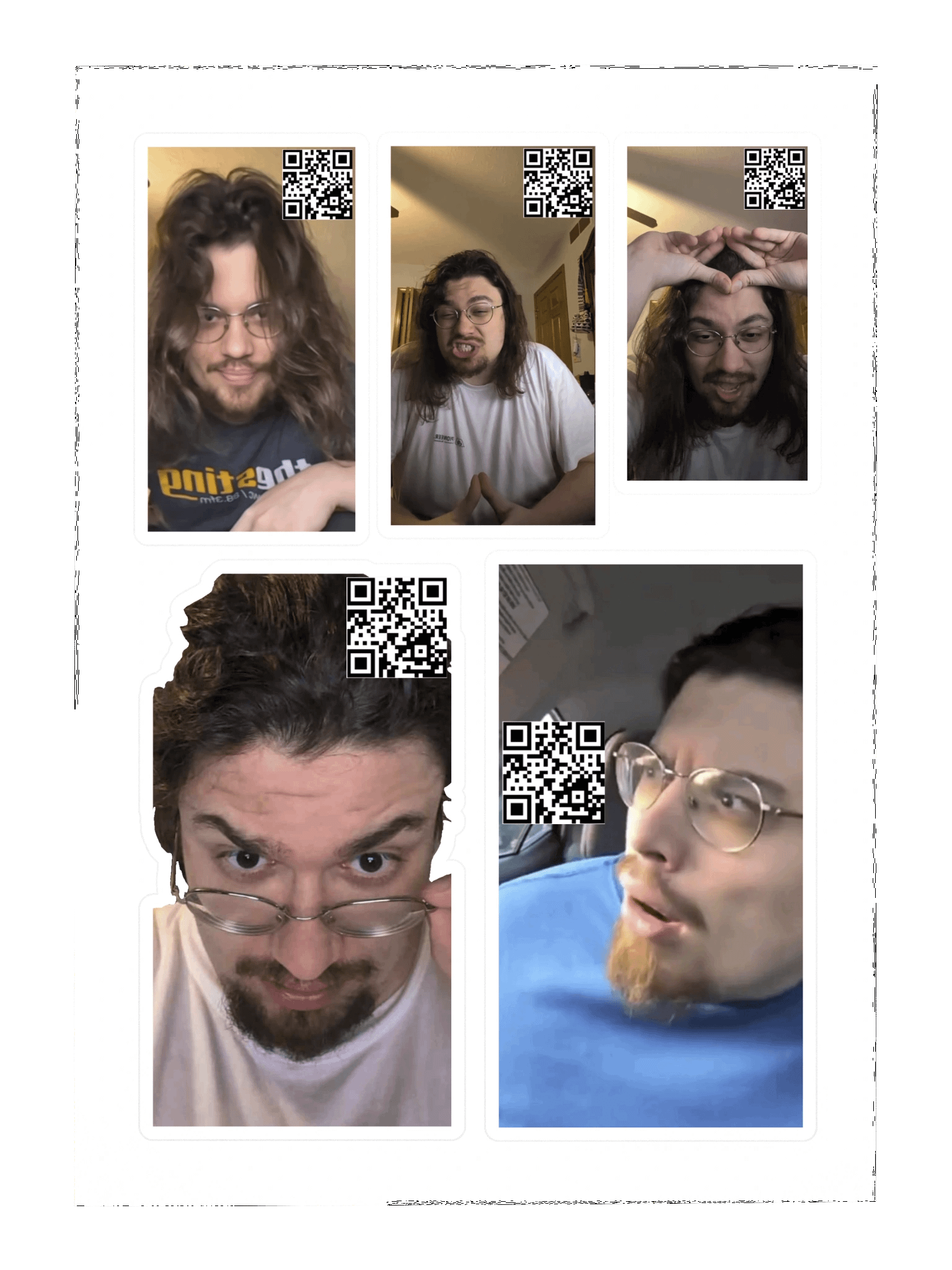 Dragaan Street Meme Face Team Sticker Sheet product image (3)