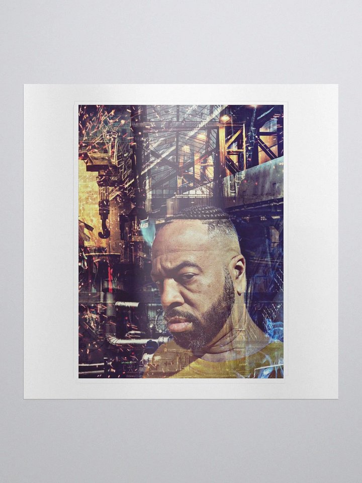 Morris Hayes Jr Portrait Sticker product image (1)