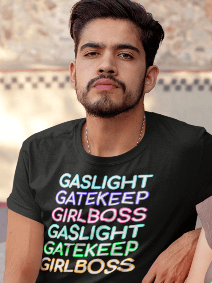 Gaslight Gatekeep Girlboss supersoft unisex t-shirt product image (1)