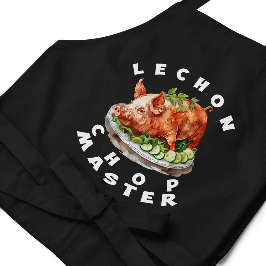 Lechon Chop Master Apron: Grill in Style with Filipino Flair, Great Father's Day Gift or Grill Masters product image (5)