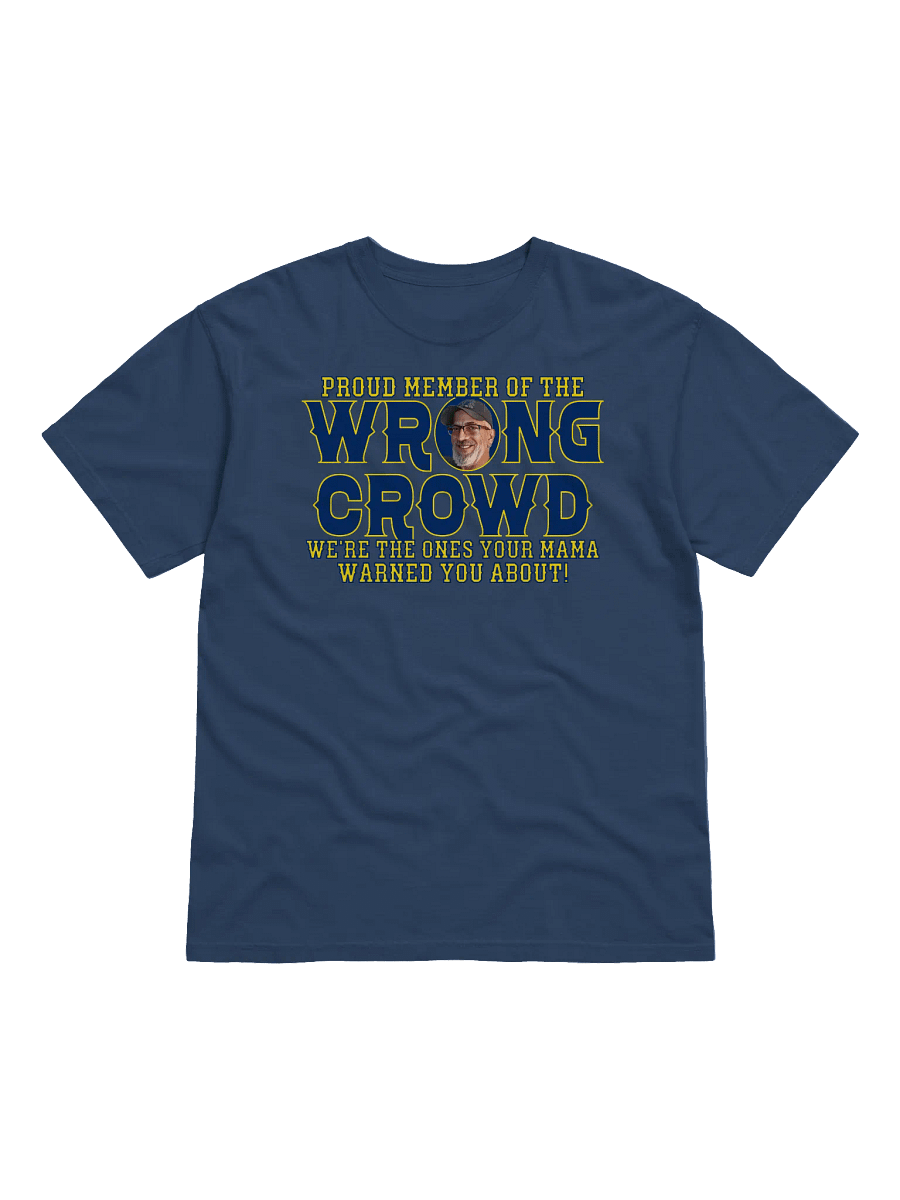 Wrong Crowd Classic Design Tee product image (1)