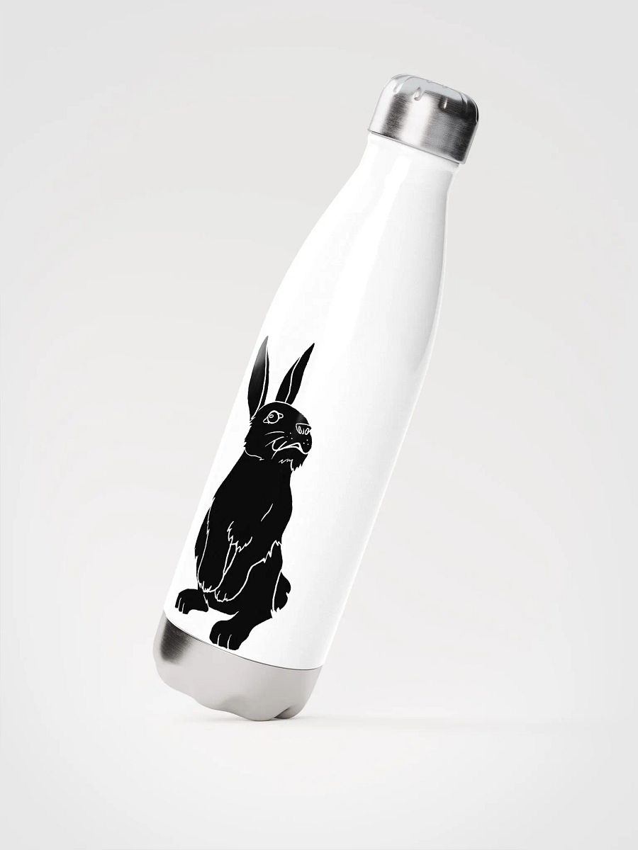 Stainless Steel Water Bottle - HARE 0001 - BLACK product image (2)