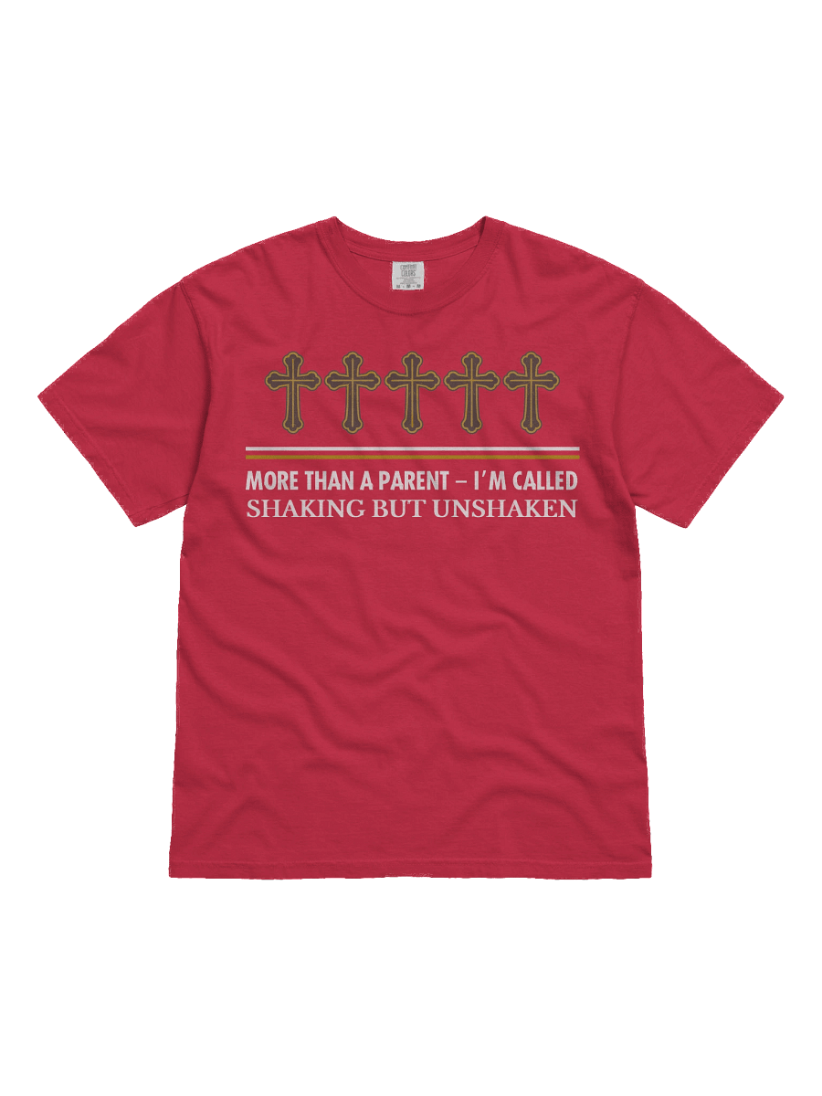 More Than a Parent - I`m Called | Christian Comfort Colors t-shirt| Parkinson Awareness | Gift to Parents product image (1)