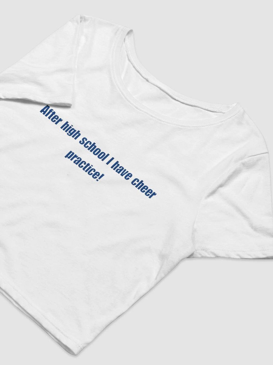 Cheer practice baby tee product image (5)