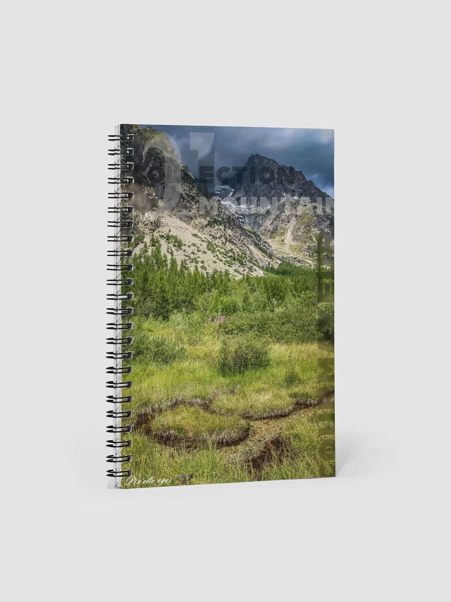 Notebook with Fine Art Photography – Courmayeur – French Alps – A5 Format product image (1)