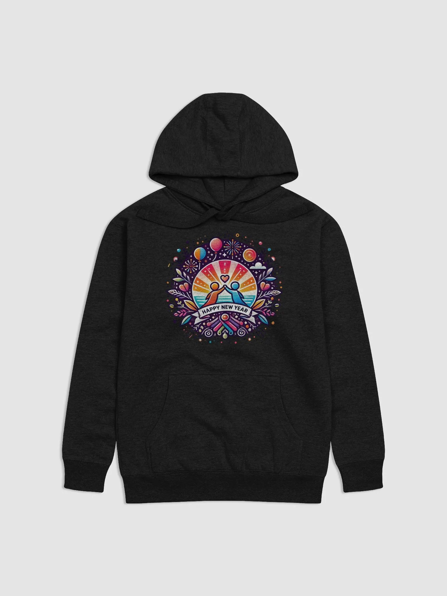 Festive New Year Love Premium Hoodie product image (34)