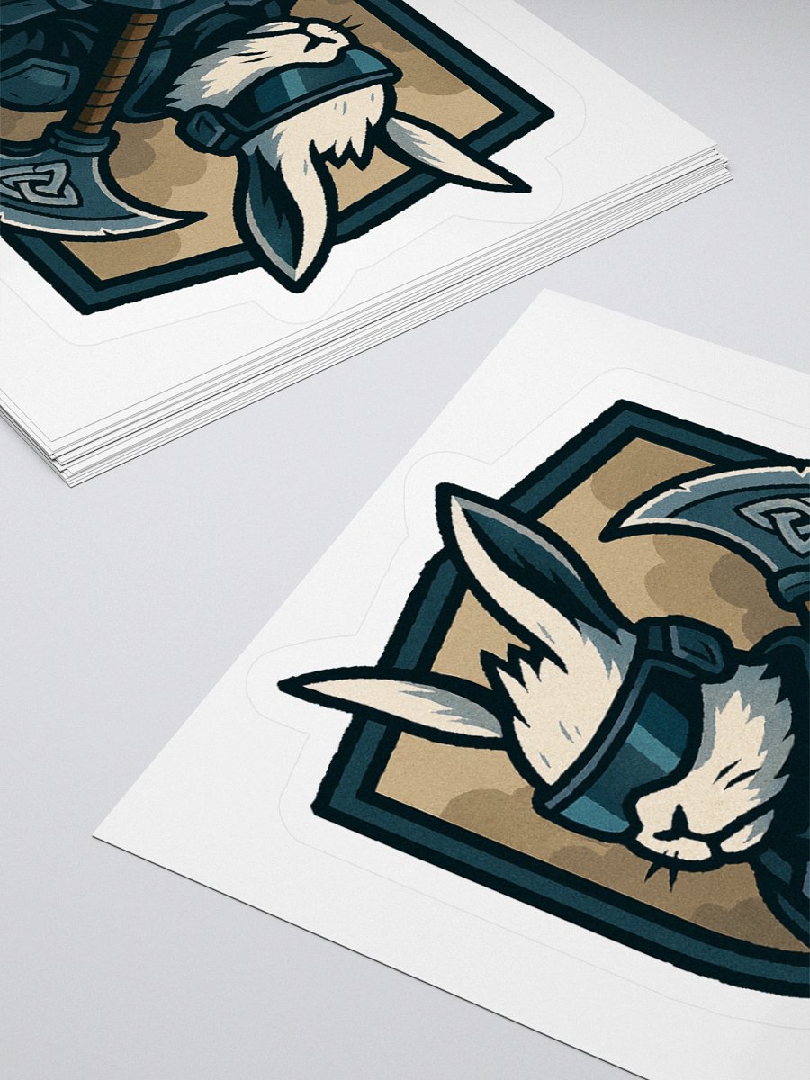 the tactical viking rabbit sticker product image (4)
