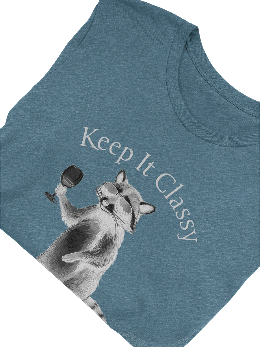 Classy Raccoon Sunglasses T-Shirt product image (3)