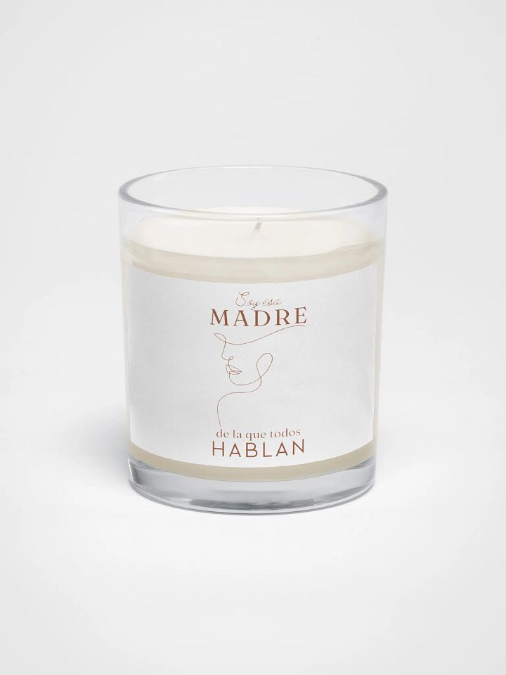 Boho Mother’s Day Design Soy esa madre de la que todos hablan Candle product image (1)