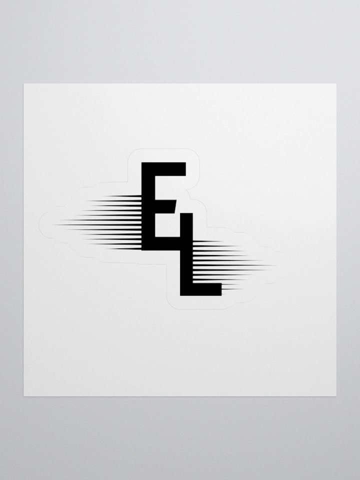 EchoLore Sound Wave Logo Sticker product image (1)