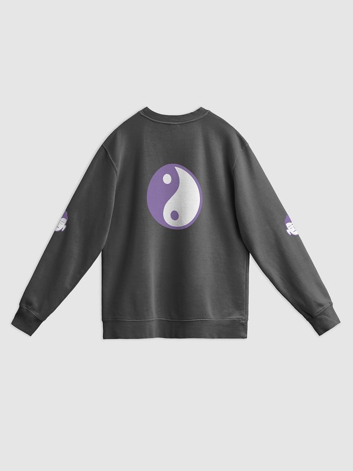 Serene Soul Unisex Pigment Dyed Sweatshirt-YOGA DRIP-IN product image (10)