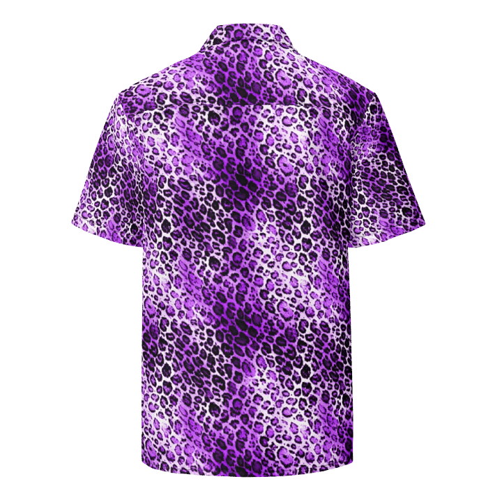 Purple Leopard Hawaiian Shirt product image (2)