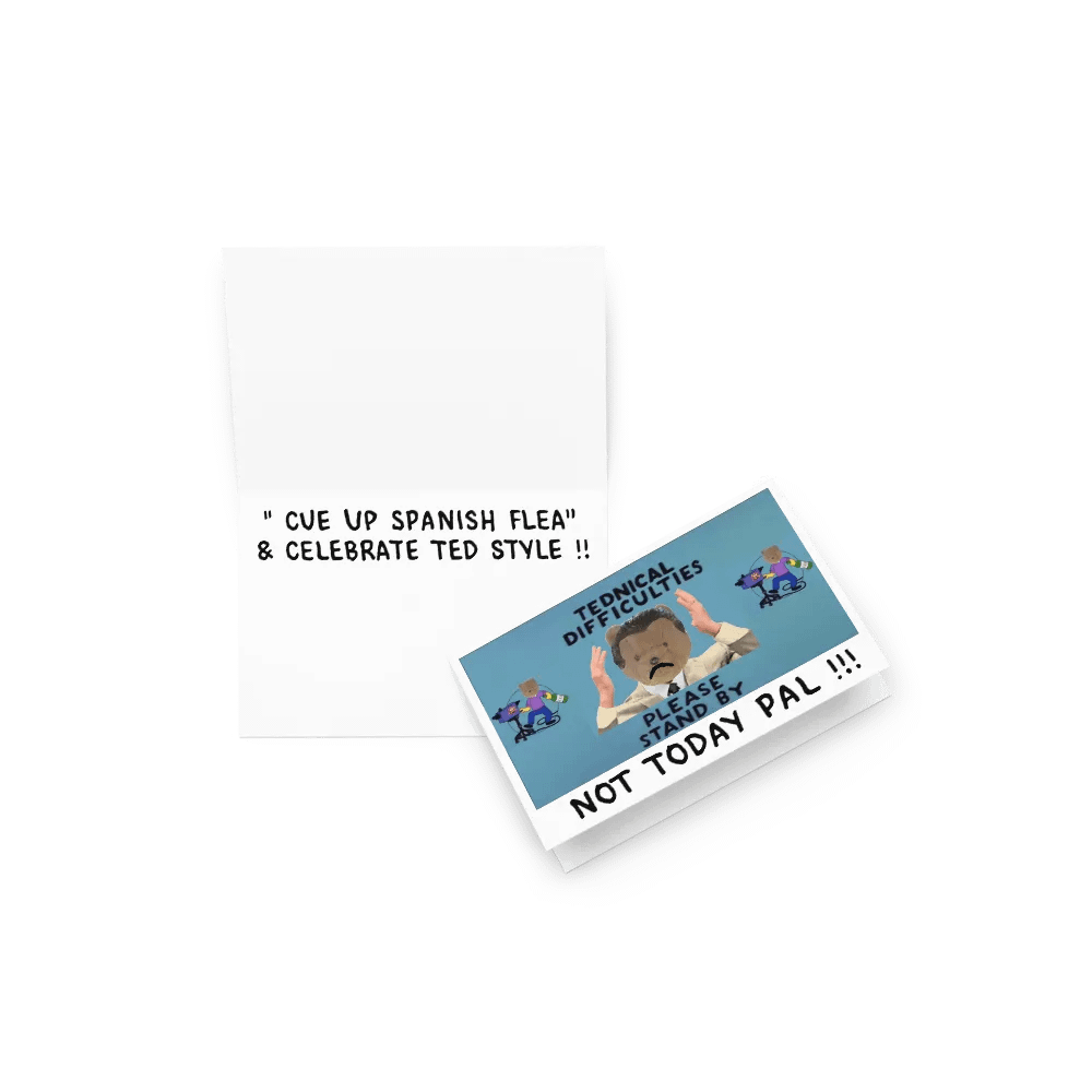 Tednical Difficulties Greeting Card product image (7)