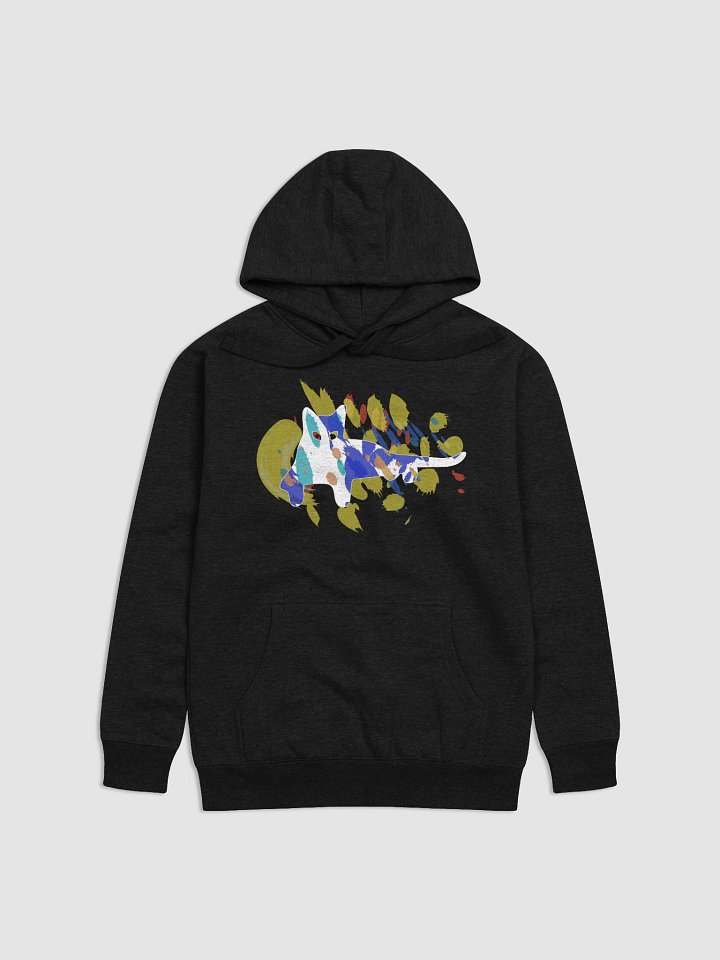 Colorful Abstract Cat Unisex Hoodie product image (4)