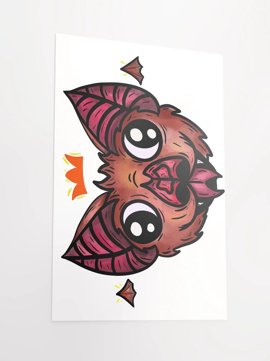 Tobias the bat full color print no background product image (2)