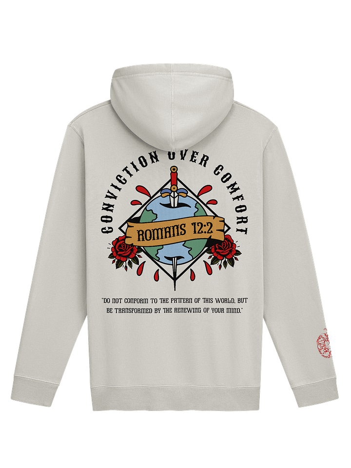 Conviction Over Comfort Premium Dyed Hoodie product image (6)