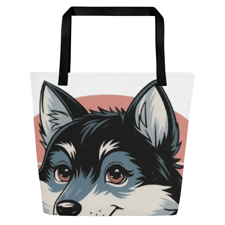 Blossom Pup All-Over Tote product image (1)