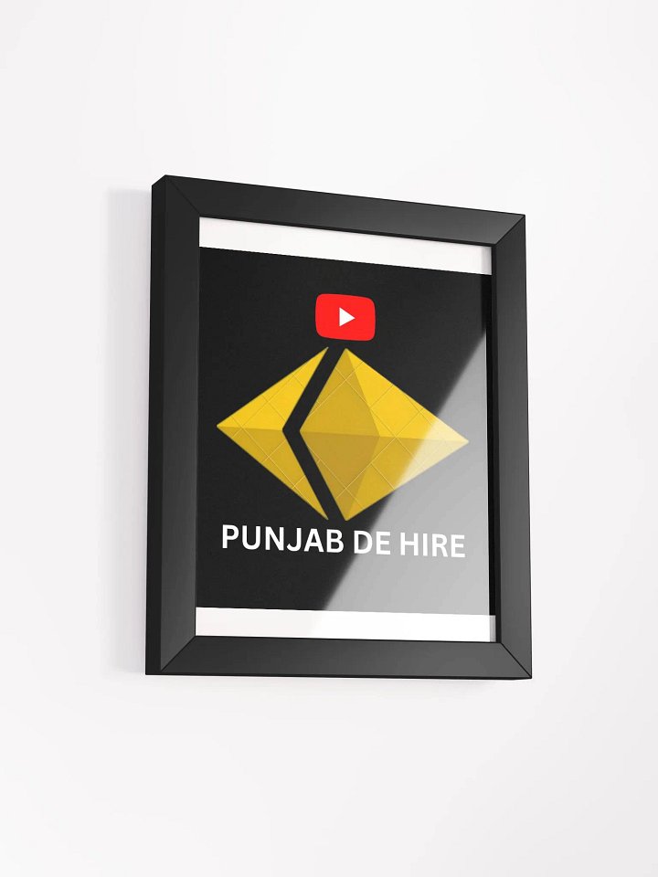 Framed High-Quality Matte Poster product image (2)