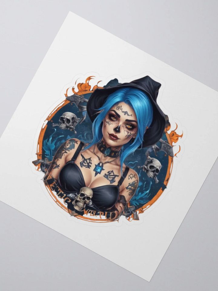 Mystical Witch Kiss Cut Stickers product image (6)