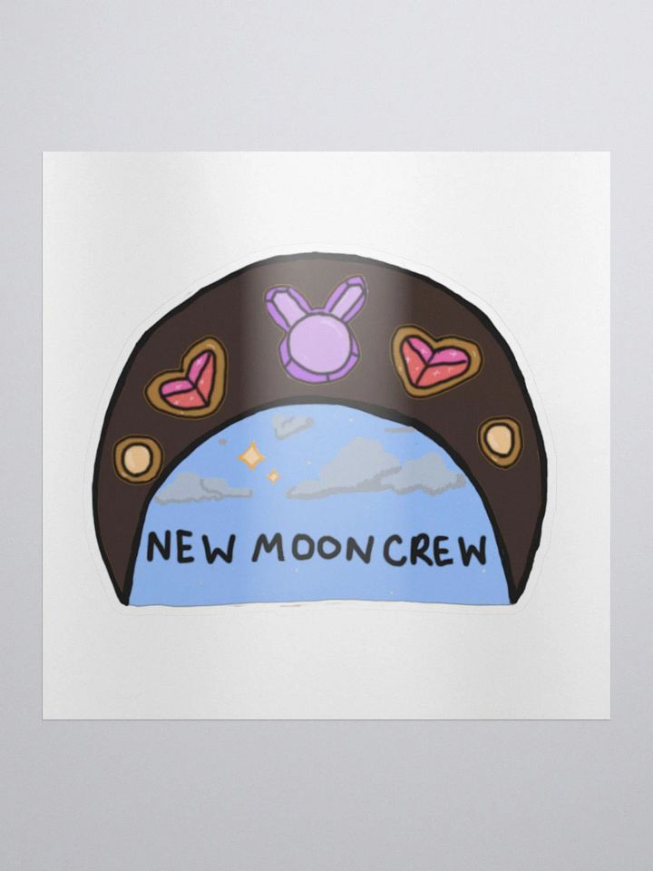 new moon crew sticker product image (1)