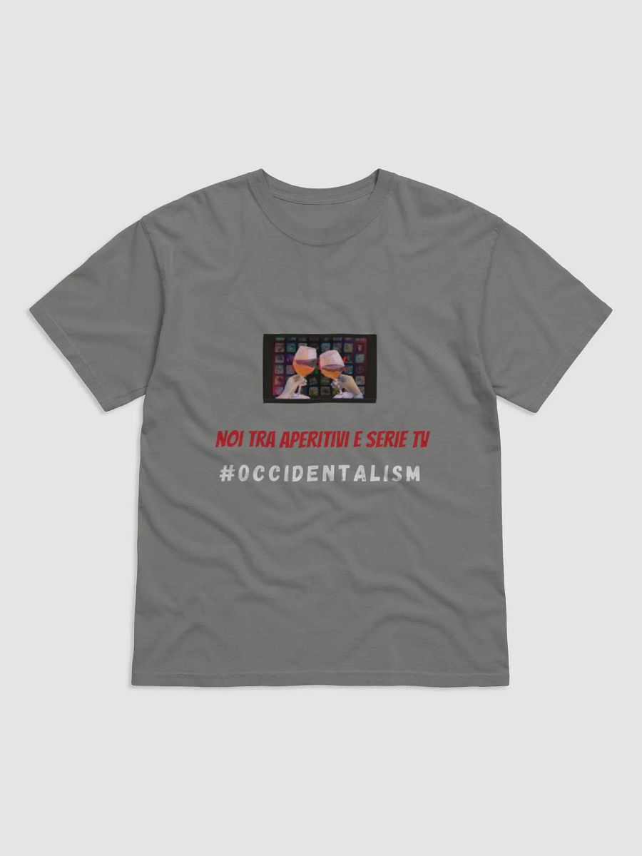 T-SHIRT "APERITIVI E SERIE TV" - #OCCIDENTALISM product image (2)