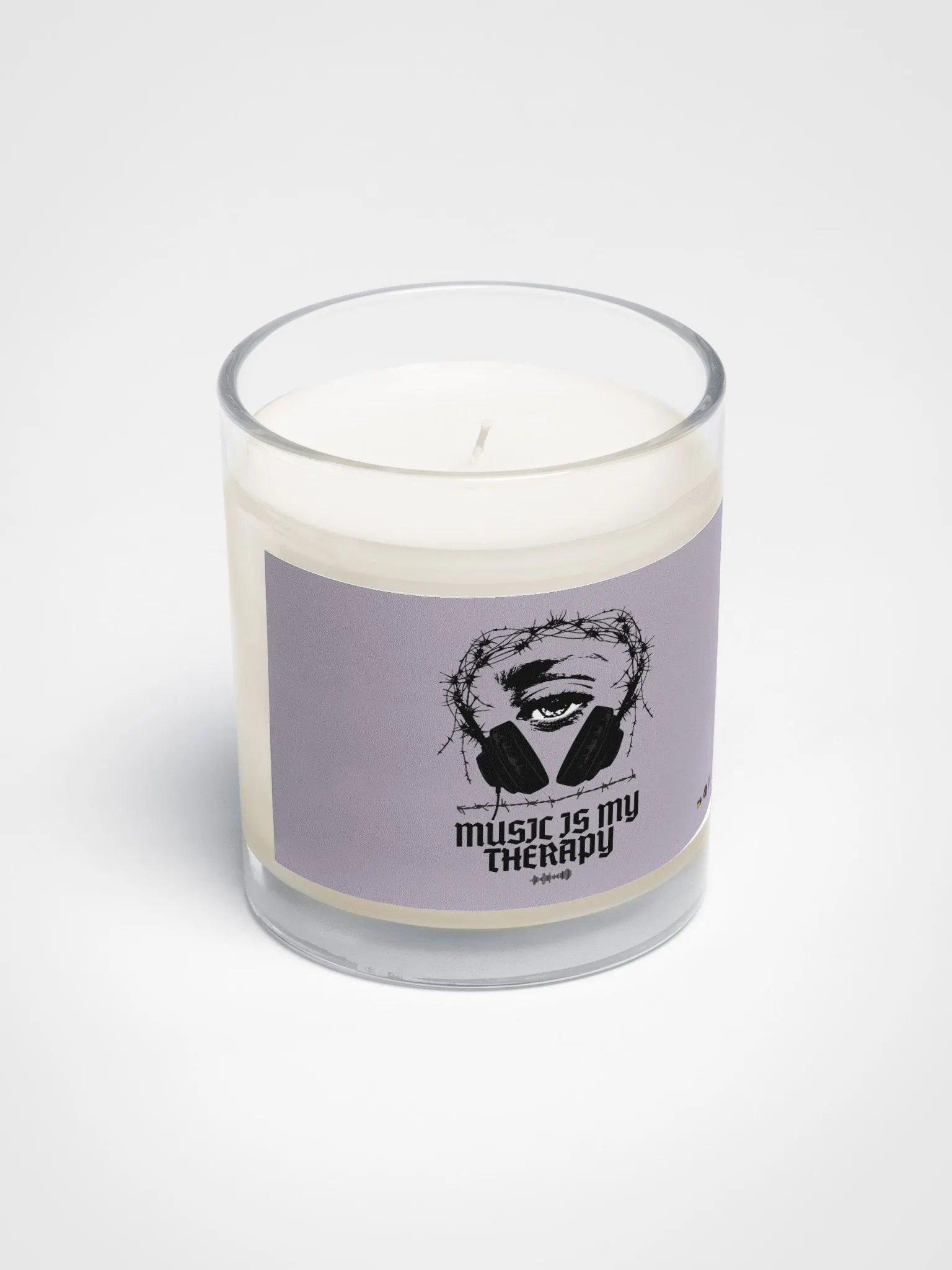 Therapeutic "GROOVE THERAPY" Soy Wax Candle product image (1)