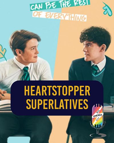 🎉 Heartstopper Superlatives! 🏆

It’s time to hand out some awards to our favorite characters from Heartstopper!

Swipe throug...