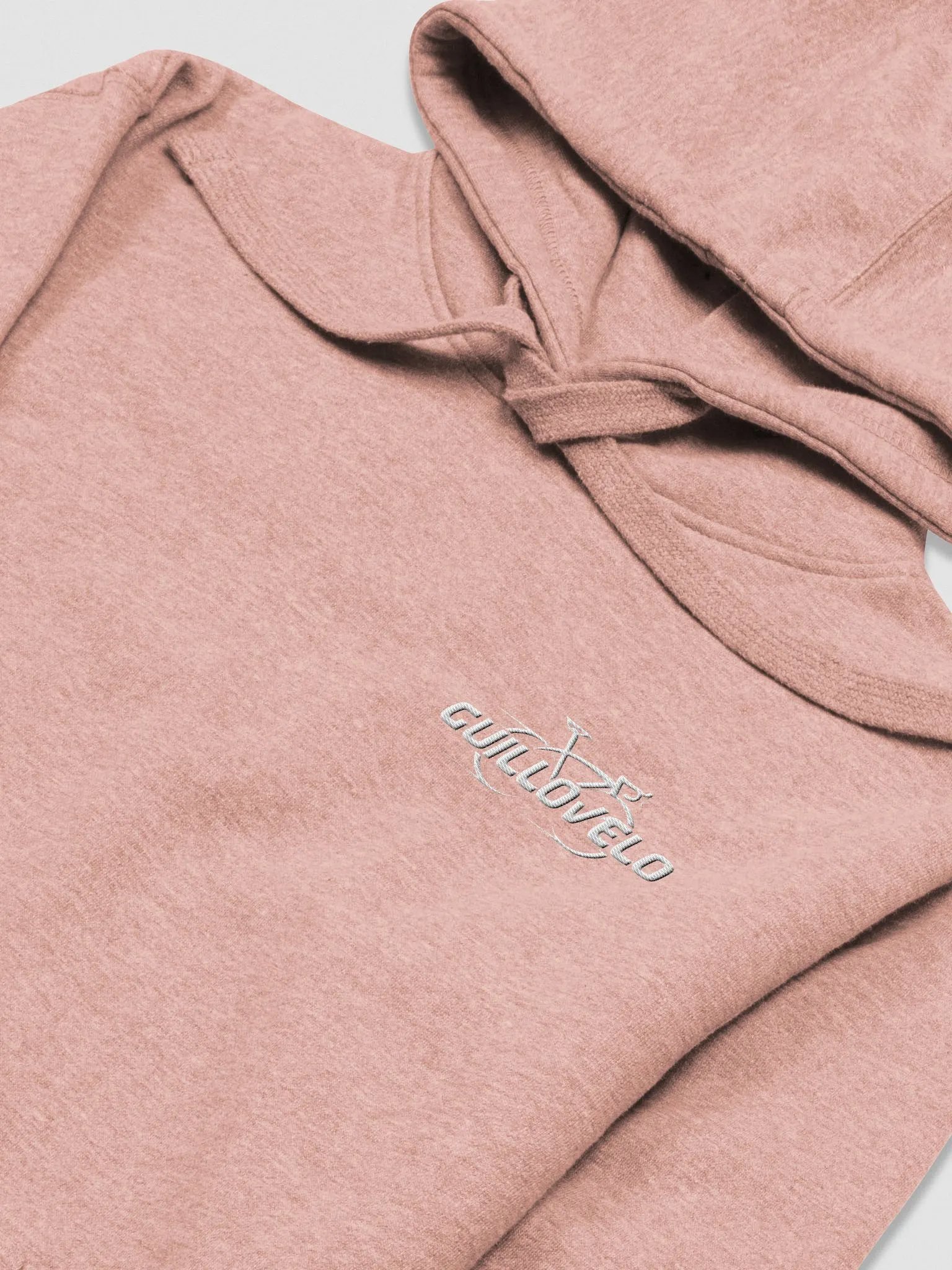 GUILLOVELO DUSTY ROSE EMBROIDERED HOODIE product image (2)