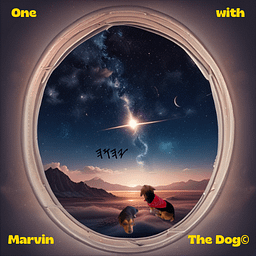 One with Marvin The Dog©