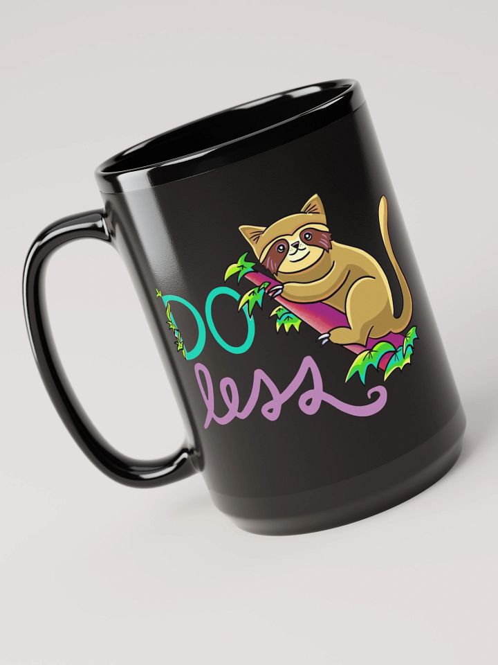 Do Less Sloth Cat Mug product image (2)