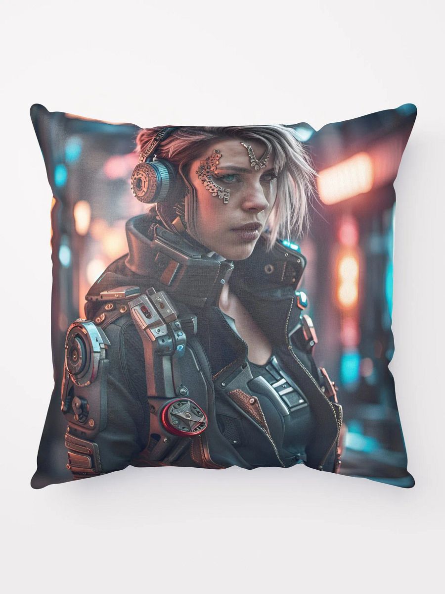Cyberpunk Female Pillow product image (5)