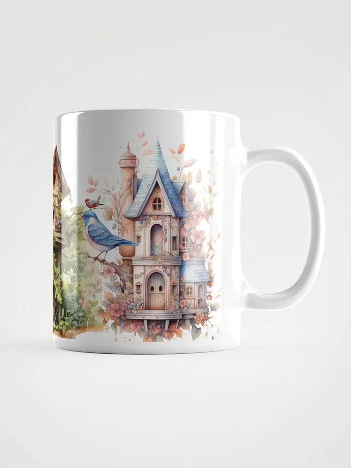 Whimsical Birdhouse Mug product image (1)
