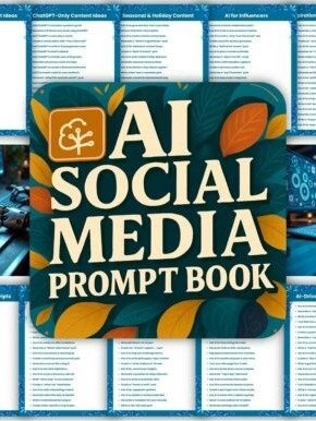1000+ AI Social Media Prompt Book product image (1)