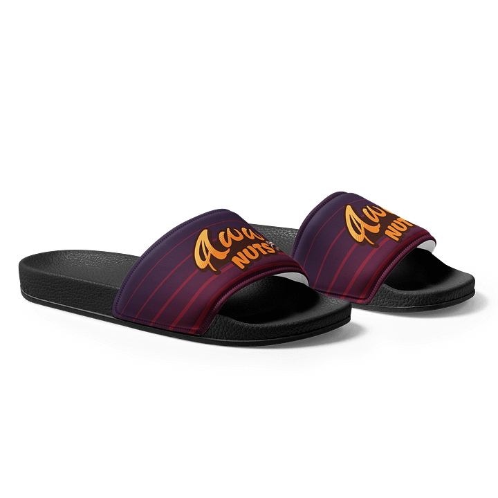Aww Nuts Men's Slides product image (1)