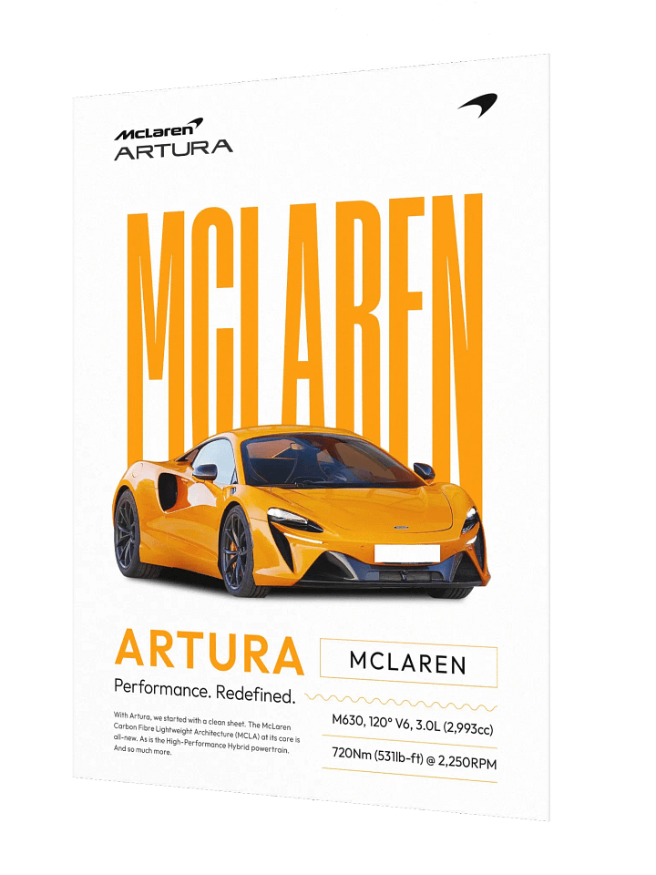 MCLAREN ARTURA product image (2)