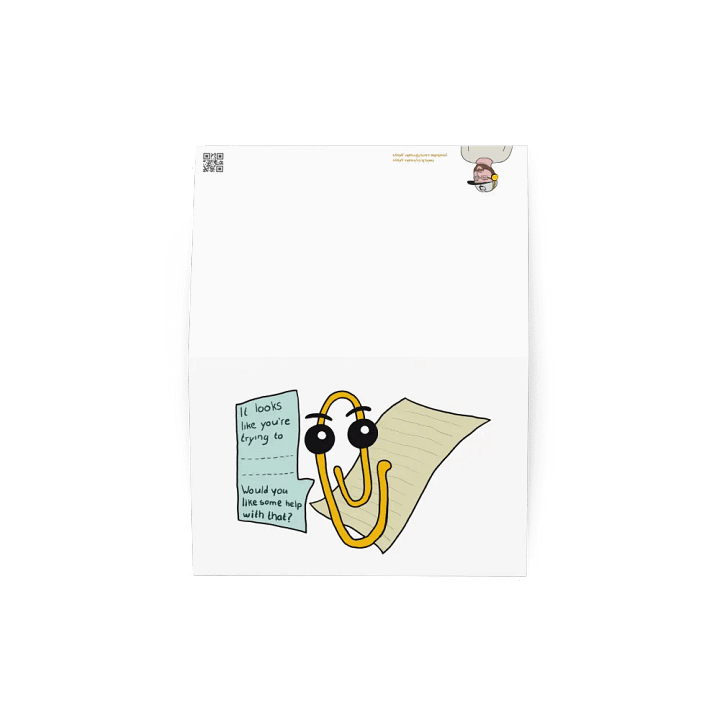 Cloppy Greeting Card product image (2)